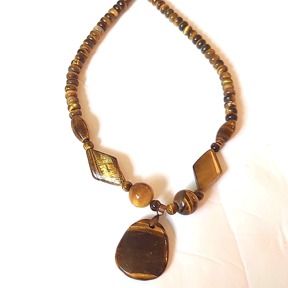 NATURAL LIFE Jewelry - Tiger eye necklace